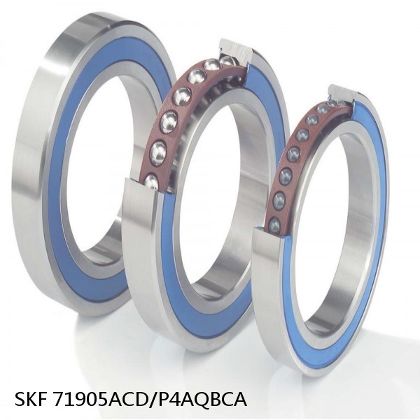 71905ACD/P4AQBCA SKF Super Precision,Super Precision Bearings,Super Precision Angular Contact,71900 Series,25 Degree Contact Angle