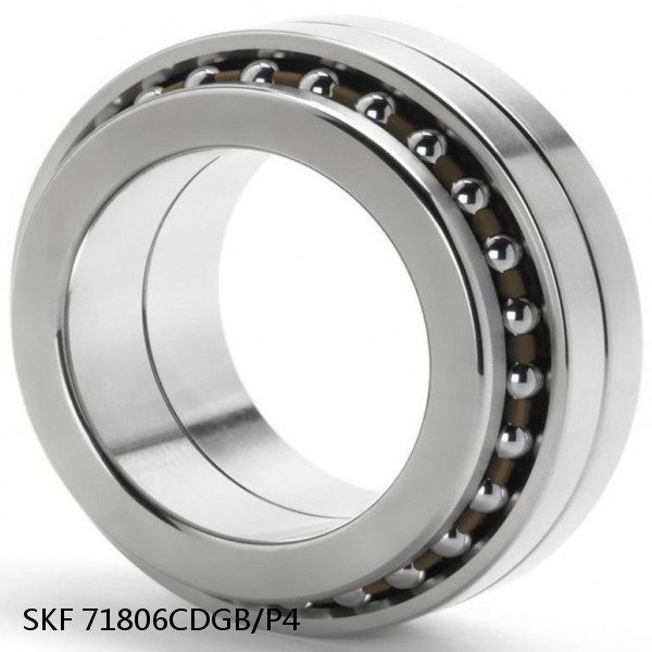 71806CDGB/P4 SKF Super Precision,Super Precision Bearings,Super Precision Angular Contact,71800 Series,15 Degree Contact Angle