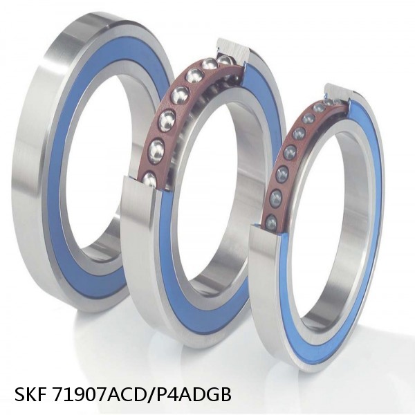 71907ACD/P4ADGB SKF Super Precision,Super Precision Bearings,Super Precision Angular Contact,71900 Series,25 Degree Contact Angle