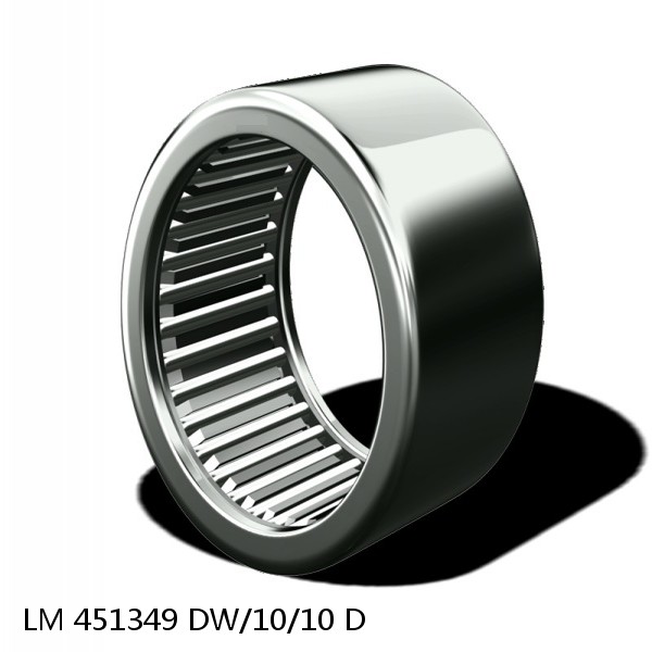 LM 451349 DW/10/10 D  Needle Self Aligning Roller Bearings #1 small image