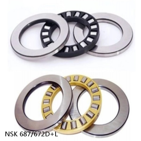687/672D+L NSK Tapered roller bearing #1 image